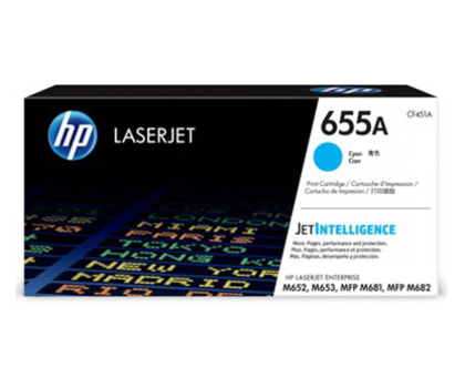 Toner do drukarki HP 655A cyan 10500str.